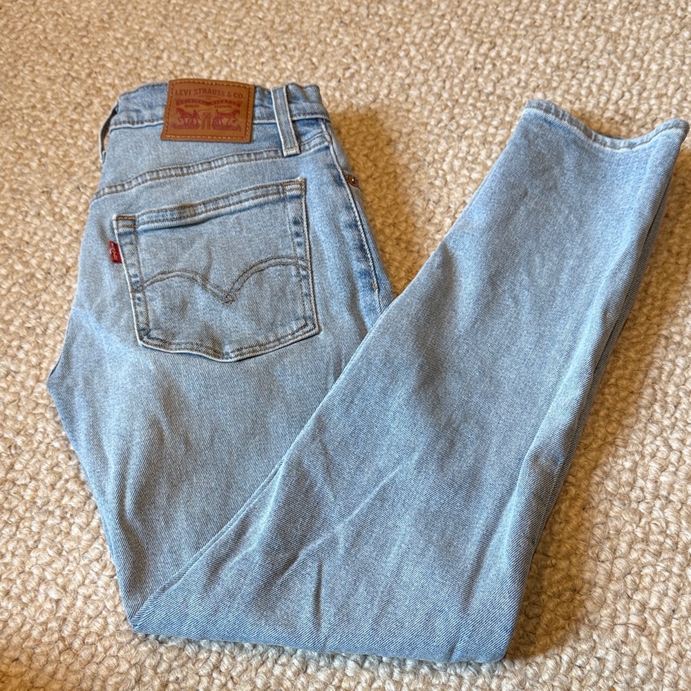 Levi's Sky Blue Denim Pants